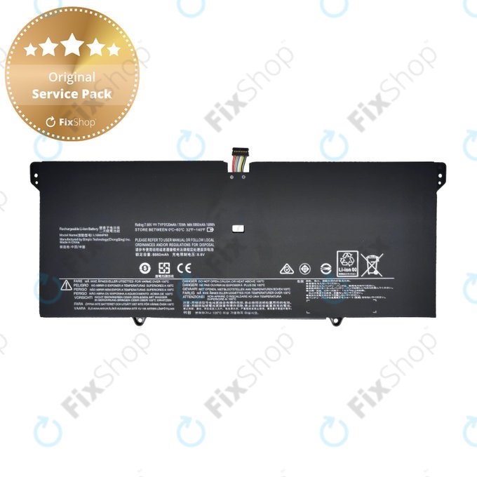 Lenovo Yoga 920-13IKB - Akku Batterie L16C4P61, L16M4P60 9120mAh - 77055363 Genuine Service Pack