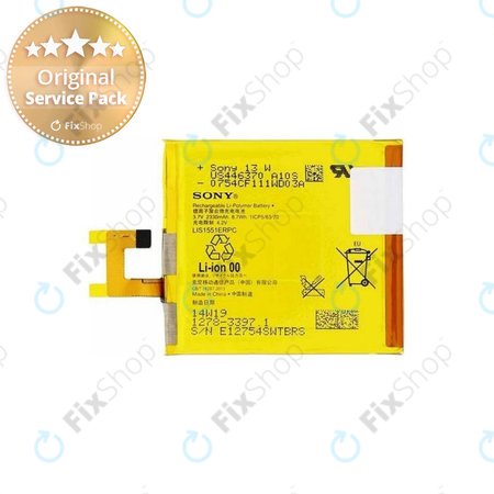 Sony Xperia M2 D2303, M2 Dual D2302 - Akku Batterie Lis1551ERPC 2330mAh - 78P7140001N Genuine Service Pack