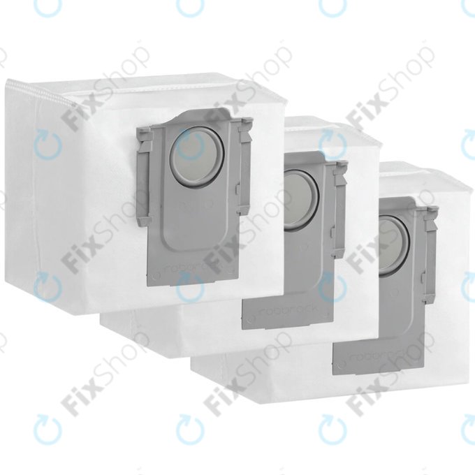 Staubbeutel, 3 Stk. für Roborock Q10 VF, VF+, V, V+, S5, S5+