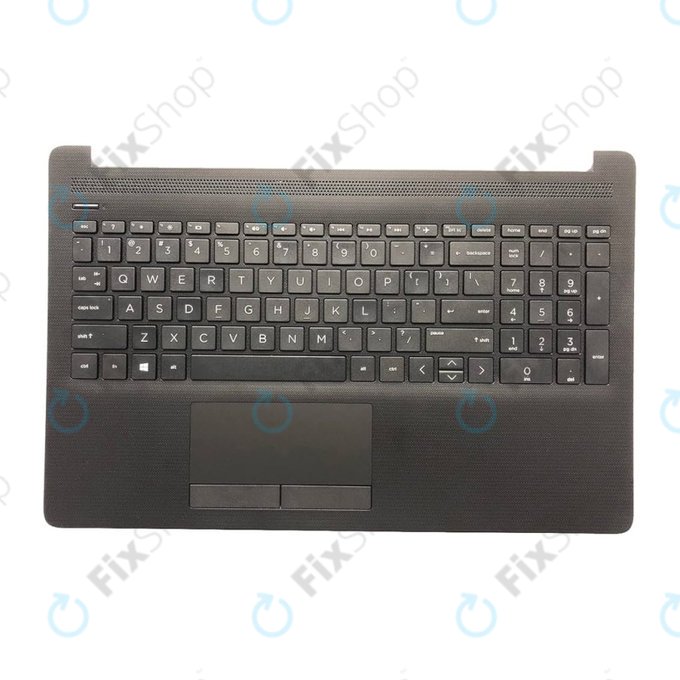 HP 15-db - Abdeckung C (Armlehne) + Tastatur (US) - 77034787 Genuine Service Pack
