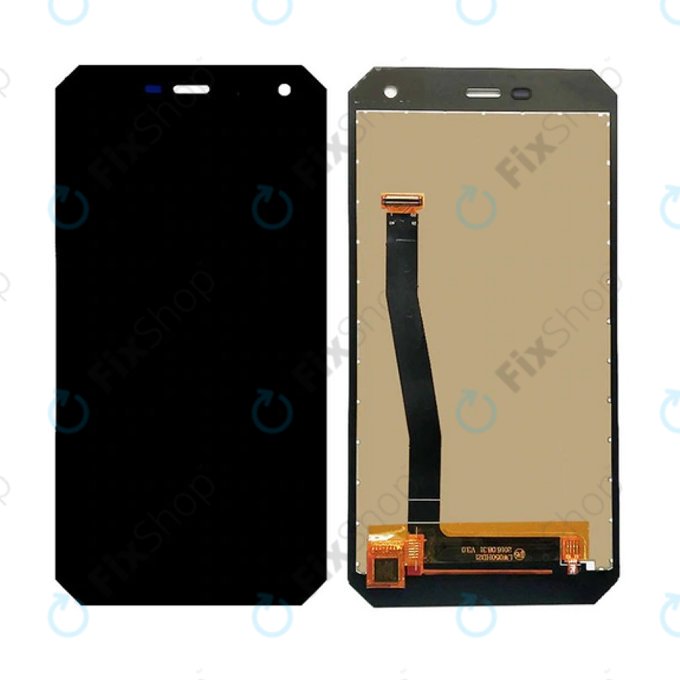myPhone Hammer Energy - LCD Display + Touchscreen front Glas