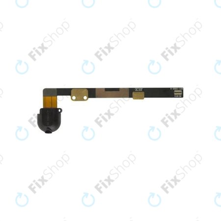 Apple iPad Mini - Klinke stecker + Flex kabel (Schwarz)