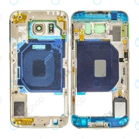 Samsung Galaxy S6 G920F - Mittlerer Rahmen (Gold Platinum) - GH96-08583C Genuine Service Pack