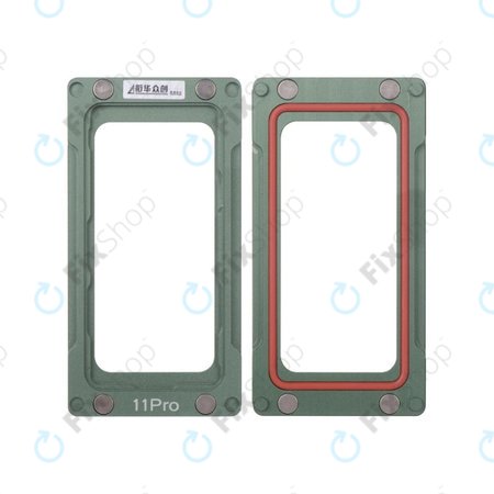 XHZC - Magnetische Druckhalte Form zum Laminieren für Apple iPhone 11 Pro