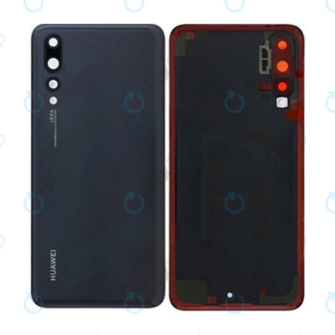 Huawei P20 Pro CLT-L29, CLT-L09 - Akkudeckel (Black) - 02351WRR Genuine Service Pack