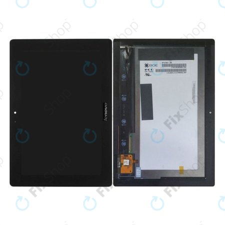 Lenovo S6000 - LCD Display + Touchscreen front Glas (Schwarz)