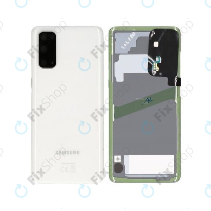 Samsung Galaxy S20 G980F - Akkudeckel (Cloud White) - GH82-22068B, GH82-21576B Genuine Service Pack