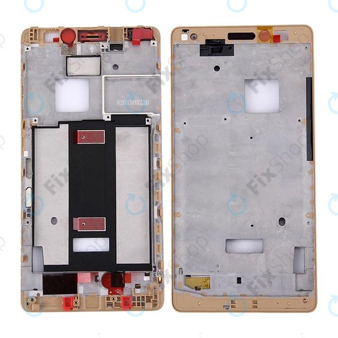 Huawei Mate S - Vorder Rahmen (Rosa)