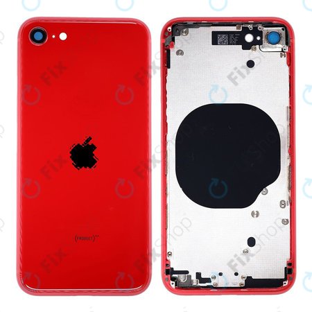 Apple iPhone SE (2nd Gen 2020) - Backcover (Red)