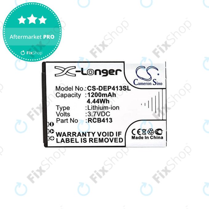 Doro Primo 406 - Akku Batterie RCB413 1200mAh HQ