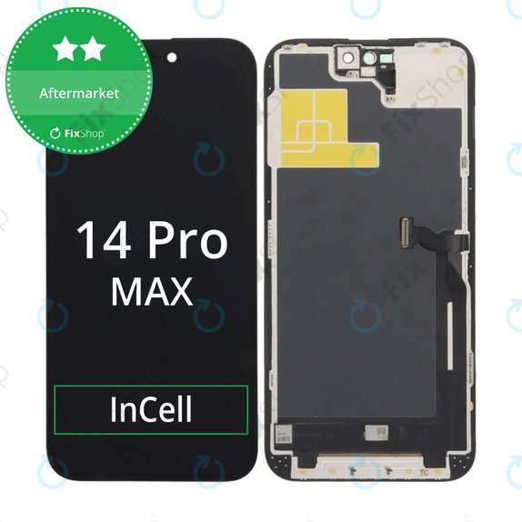 Display In-Cell HD+ für iPhone 14 Pro Max, Touchscreen-Glas mit Rahmen