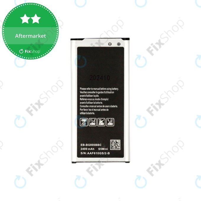 Samsung Galaxy S5 Mini G800F - Akku Batterie EB-BG800BBC 2400mAh