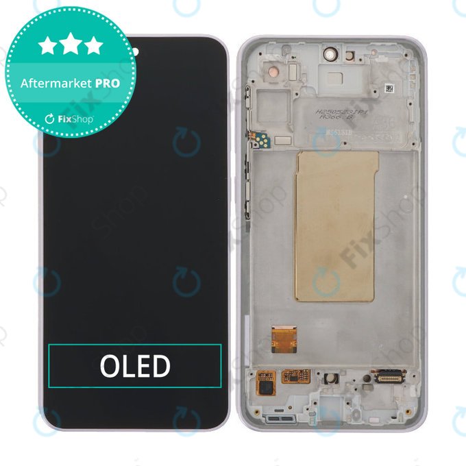 Samsung Galaxy A36 A366E - LCD Display + Touchscreen Front Glas + Rahmen (Awesome Lavender) OLED