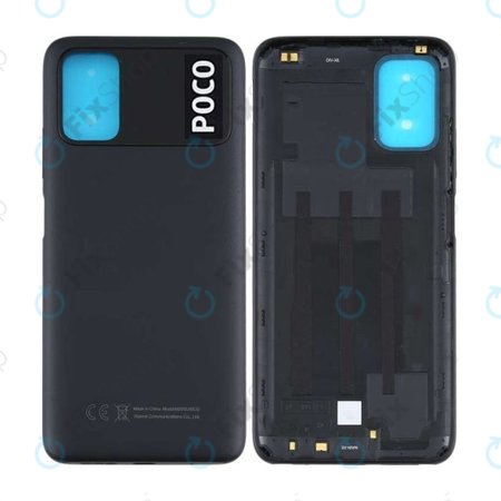 Xiaomi Poco M3 - Akkudeckel (Power Black)