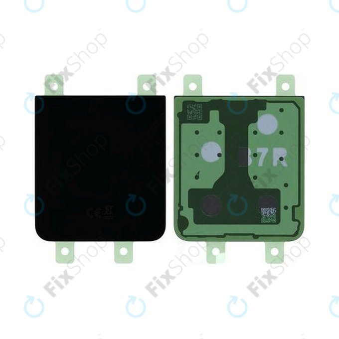 Samsung Galaxy Z Flip 7 FE F761B - Akkudeckel (Black) - GH82-37608A Genuine Service Pack