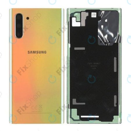 Samsung Galaxy Note 10 - Akkudeckel (Aura Glow) - GH82-20528C Genuine Service Pack