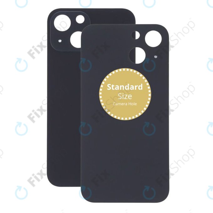 Apple iPhone 13 Mini - Backcover Glas (Midnight)