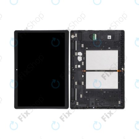 Lenovo Tab M10 FHD Plus TB-X606F - LCD Display + Touchscreen Front Glas + Rahmen (Black) - 77030074 Genuine Service Pack