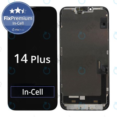 Apple iPhone 14 Plus - LCD Display + Touchscreen Front Glas + Rahmen In-Cell FixPremium