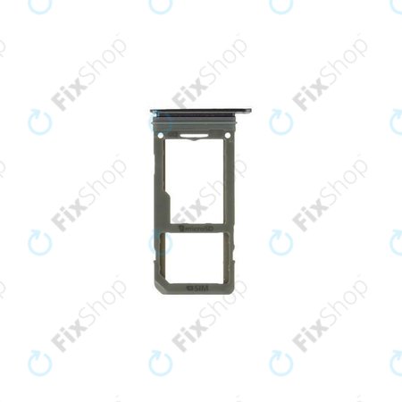 Samsung Galaxy S8 G950F - SIM + SD Steckplatz Slot (Midnight Black) - GH98-41131A Genuine Service Pack