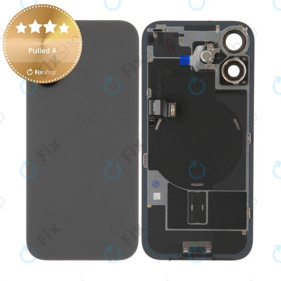 Glas der Rückabdeckung für iPhone 17, Black, Pulled A