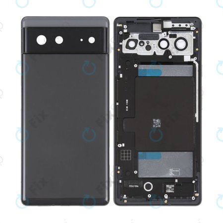 Google Pixel 6 - Backcover (Stormy Black)