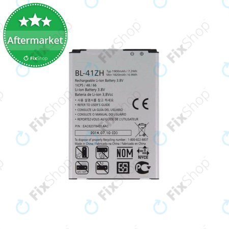 LG L50 D213, LG L Fino, LG Leon - Akku Batterie BL-41ZH 1900mAh