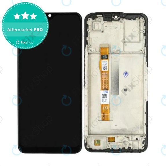 Vivo Y55 - LCD Display + Touchscreen Front Glas + Rahmen (Starlight Black) OLED