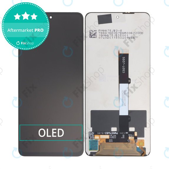 Xiaomi Mi 10T Lite 5G, Poco M2, M2 Pro, Poco X3, X3 Pro - LCD Display + Touchscreen Front Glas OLED
