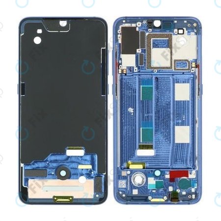 Xiaomi Mi 9 - Vorder Rahmen (Ocean Blue)