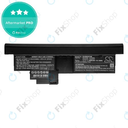 Akku batterie für Lenovo Thinkpad X200, X200s, 4400mAh, Li-Ion, 14.4V, 42T4564, HQ