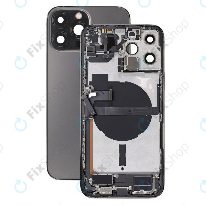Apple iPhone 13 Pro Max - Backcover mit Kleinteilen (Graphite)