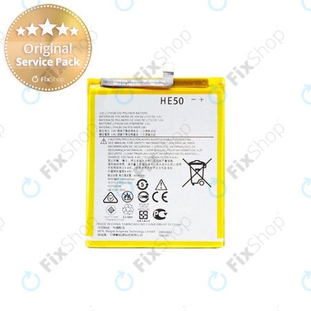 Motorola Moto E4 Plus XT1771, E5 Plus XT1924 - Akku Batterie HE50 5000mAh - SNN5989A Genuine Service Pack