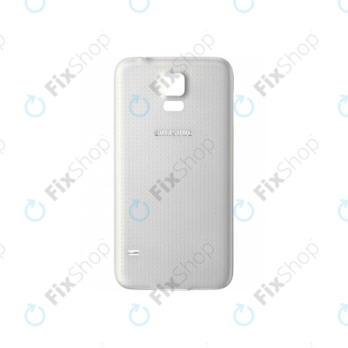 Samsung Galaxy S5 G900F - Akkudeckel (Shimmery White)