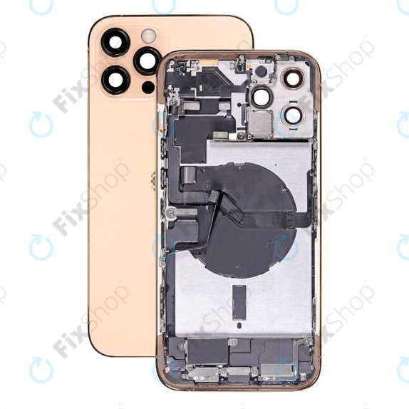 Apple iPhone 12 Pro Max - Backcover/Kleinteilen (Gold)