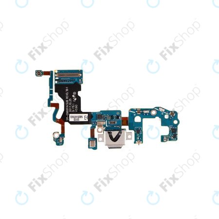 Samsung Galaxy S9 G960F - Ladestecker Ladebuchse + Flex Kabel + Mikrofon - GH97-21684A Genuine Service Pack