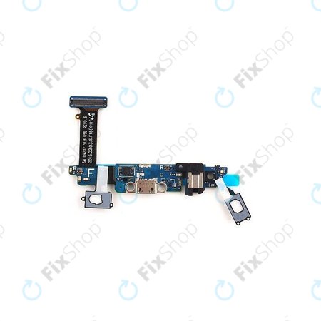 Samsung Galaxy S6 G920F - Ladestecker Ladebuchse + Flex Kabel + Mikrofon - GH96-08275A Genuine Service Pack