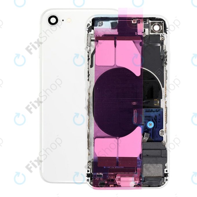 Apple iPhone SE (2nd Gen 2020) - Backcover/Kleinteilen (White)