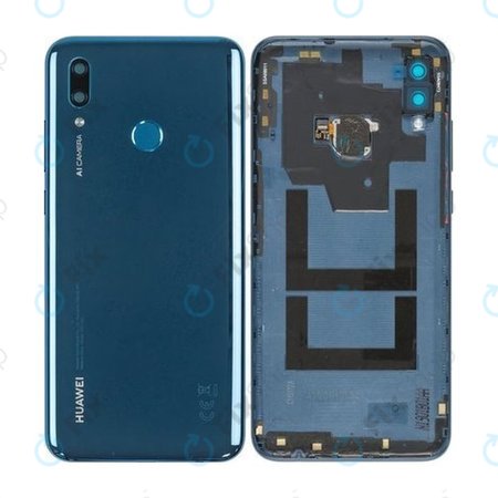 Huawei P Smart (2019) - Akkudeckel + Fingerprint Sensor (Sapphire Blue) - 02352LUW Genuine Service Pack