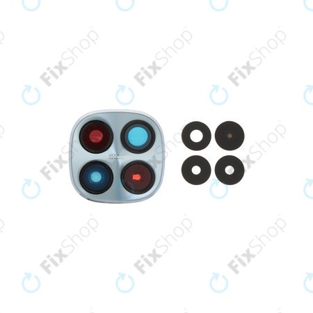 Rückfahrkameraglas mit Rahmen für Xiaomi Redmi Note 15 Pro 5G, Glacier Blue