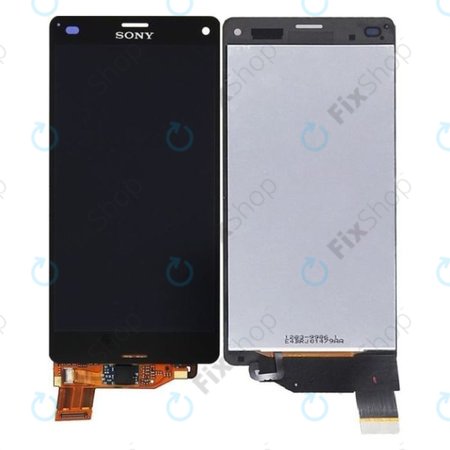 Sony Xperia Z3 Compact D5803 - LCD Display + Touchscreen Front Glas (Black) TFT