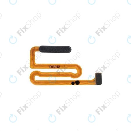 Samsung Galaxy A12 A125F - Fingerabdrucksensor + Flex Kabel (Black) - GH96-14087A Genuine Service Pack