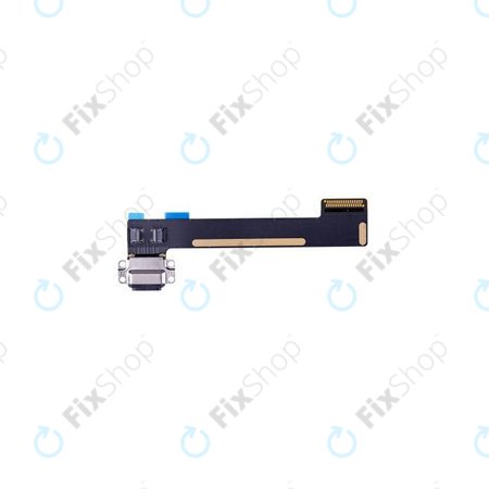 Apple iPad Mini 4, Mini 5 - Ladestecker Ladebuchse + Flex Kabel (Black)