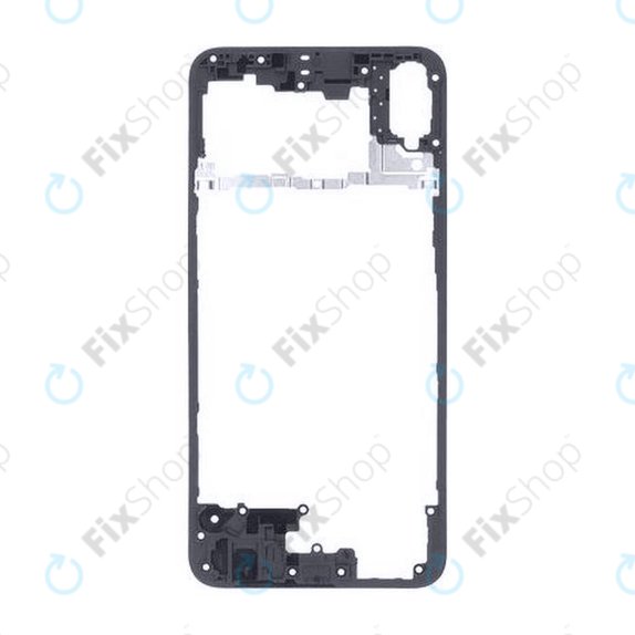 Huawei Honor 9X Lite - Hinterer Kunststoffrahmen (Schwarz) - 02353QKB