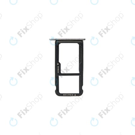 Huawei P10 Lite - SIM Steckplatz Slot (Black) - 51661EPF Genuine Service Pack