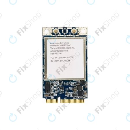 Apple MacBook 13" A1181 (Early 2009 - Mid 2009), Pro 15" A1226 (Early 2008) - Wireless Network AirPORT Card BCM94322MC