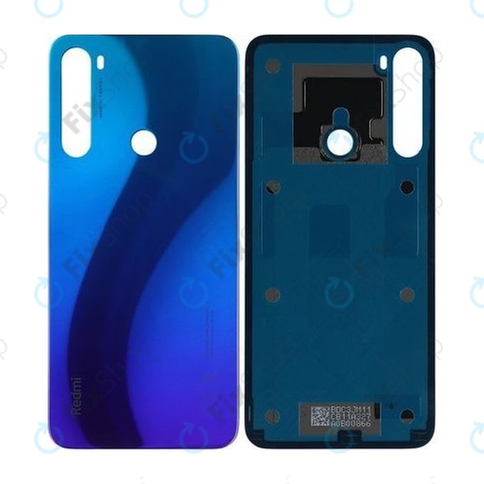 Xiaomi Redmi Note 8 - Akkudeckel (Neptune Blue) - 55050000071Q Genuine Service Pack