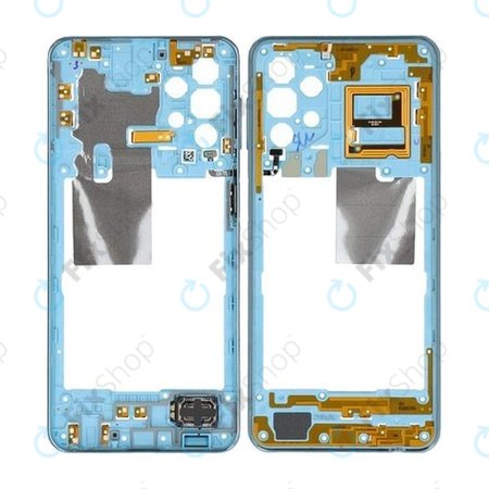 Samsung Galaxy A32 5G A326B - Mittlerer Rahmen (Awesome Blue) - GH97-25939C Genuine Service Pack