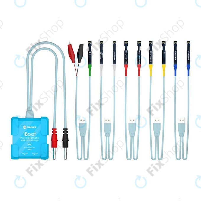 SunShine SS-905A - Stromversorgungskabel-Set (iPhone 6 - 13 Pro Max