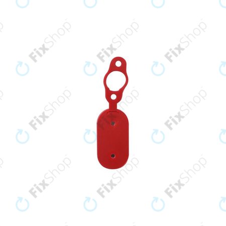 Xiaomi Mi Electric Scooter 1S, 2 M365, Essential, Pro, Pro 2 - Gummi-Ladeanschlussabdeckung mit Magnet (Red)